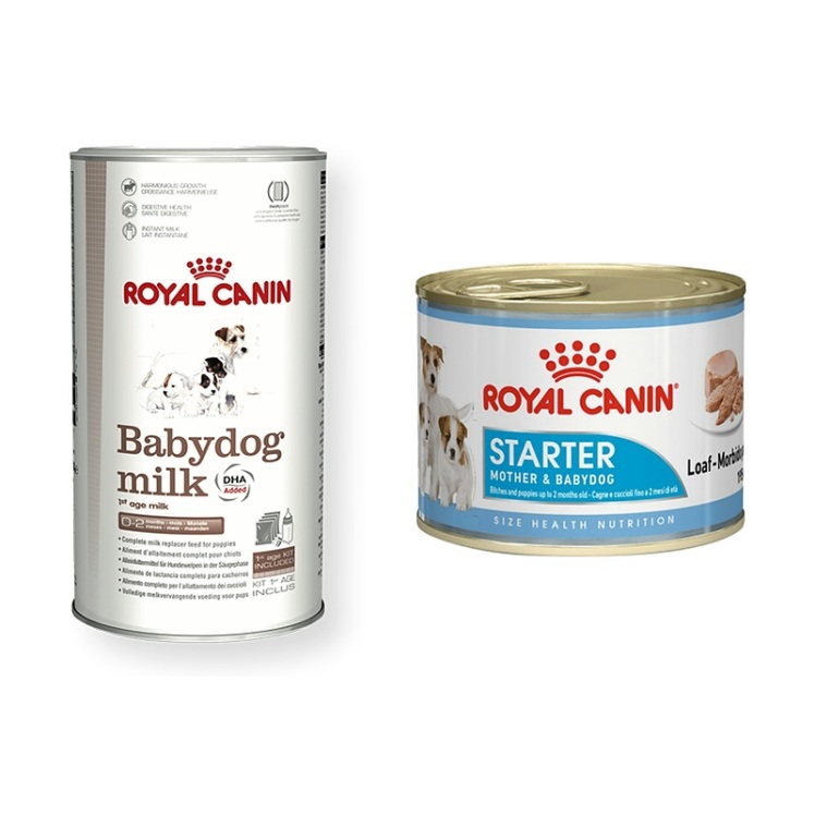 عکس بستهبندی کنسرو سگ Royal Canin Starter Mother & Babydog وزن 195 گرم