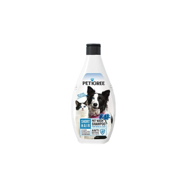 تصویر شامپو سگ و گربه مخصوص موهای کوتاه پتیگری Petigree Short Hair Shampoo حجم 270 میلی لیتر