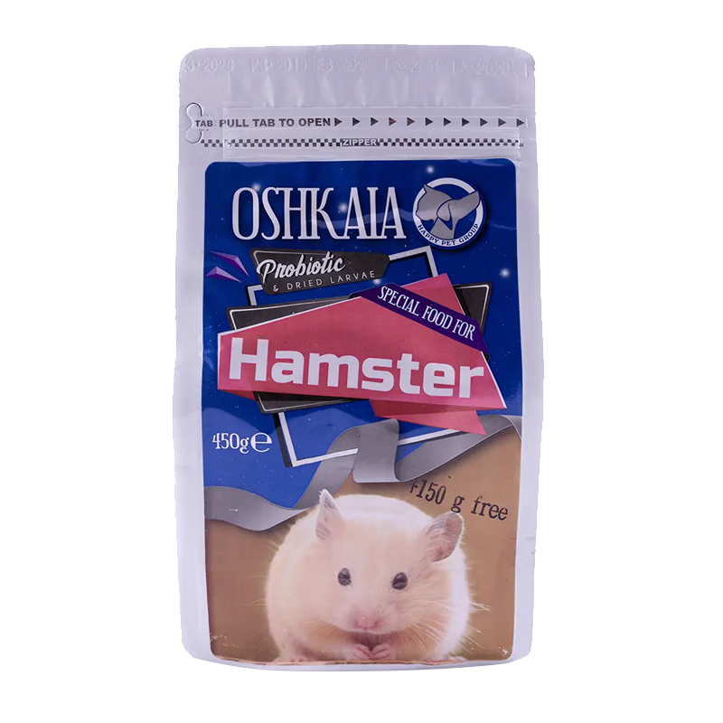  غذای همستر اوشکایا مدل Hamster وزن 450 گرم 