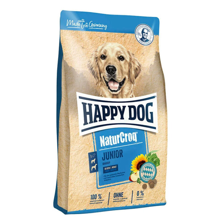 تصویر غذای خشک سگ هپی داگ Happy Dog NaturCroq Junior وزن 4 کیلوگرم