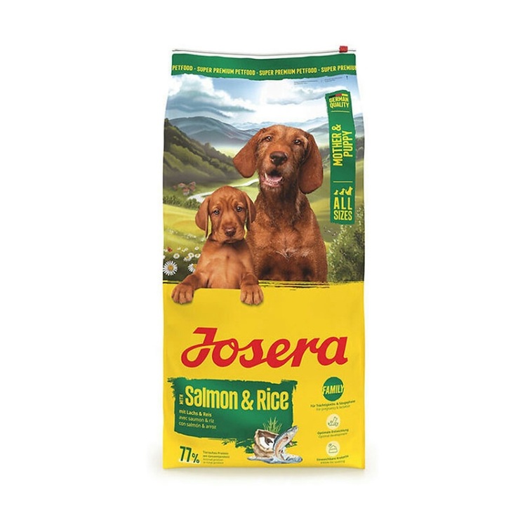تصویر 2 غذای خشک سگ مخصوص مادران باردار و توله جوسرا Josera Family Plus وزن 15 کیلوگرم