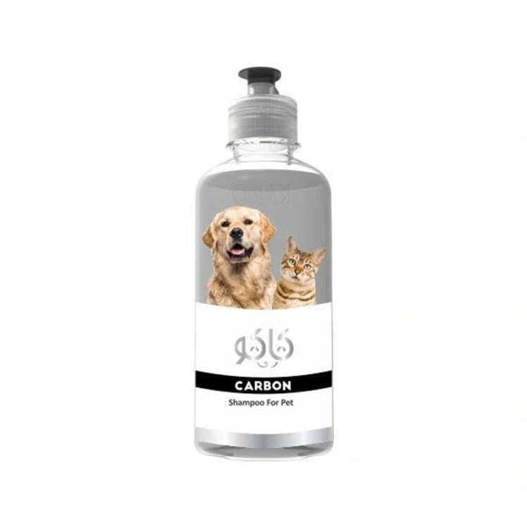 عکس شامپو سگ و گربه کاکو با عصاره کربن Kako Carbon Shampoo For Pet حجم 300 میلیلیتر