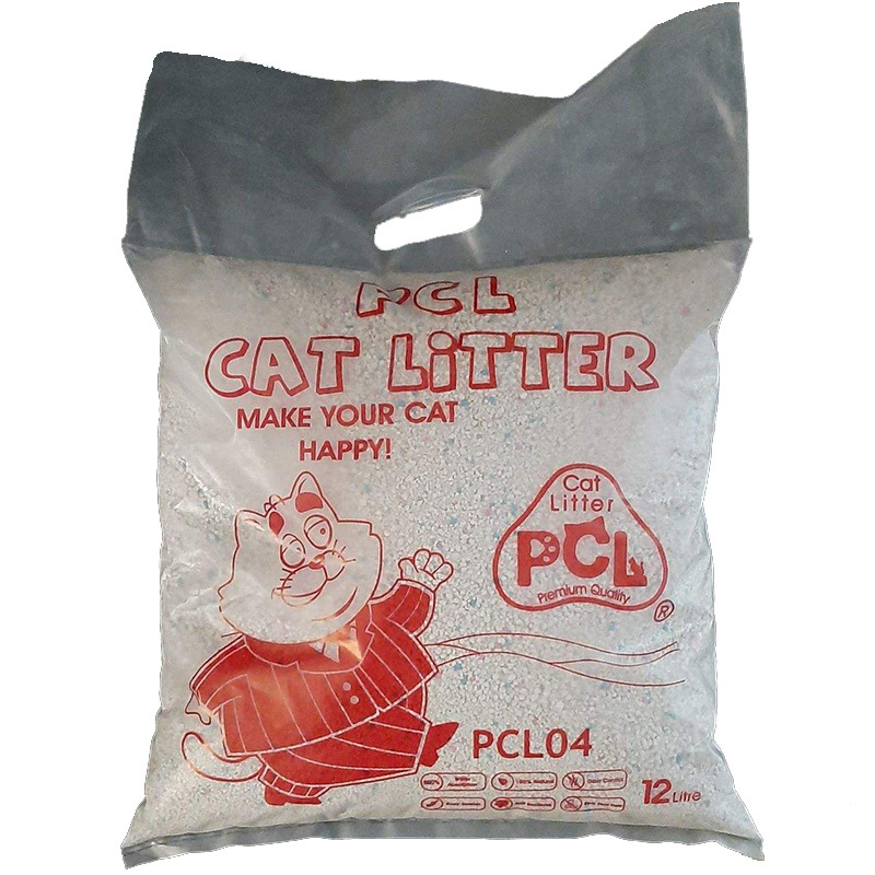  عکس بسته بندی خاک بستر گربه پی سی ال مدل PCL04 وزن 10 کیلوگرم 