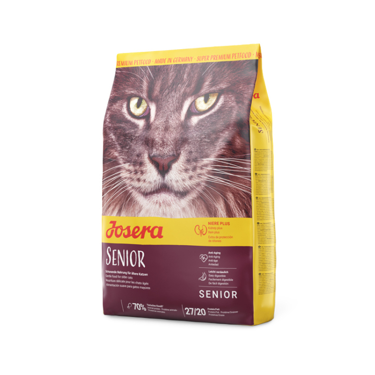 تصویر غذای خشک گربه مسن جوسرا Josera Senior وزن 10 کیلوگرم