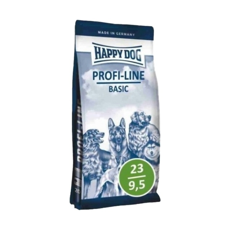 تصویر دانه غذای خشک سگ هپی داگ Happy Dog Profi-Line Basic وزن 20 کیلوگرم