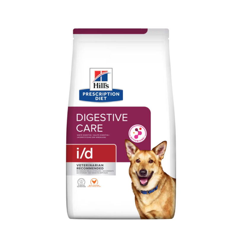  تصویر غذای خشک درمانی سگ هیلز مراقبت از دستگاه گوارش با طعم مرغ Hills Digestive Care Dog Food With Chicken وزن 1.5 کیلوگ 