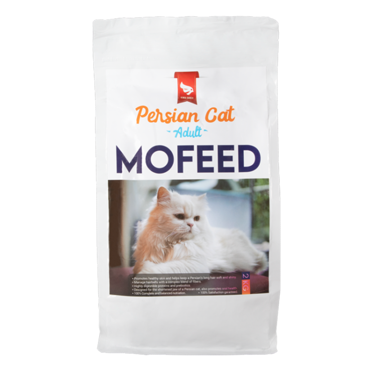 عکس بسته بندی غذای خشک گربه مفید مدل Adult Persian Cat وزن 2 کیلوگرم