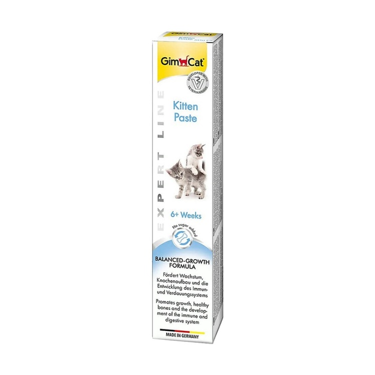 خمیر مالت و مولتی ویتامین بچه گربه جیم کت GimCat Paste Multi Vitamin Kitten وزن 50 گرم 2