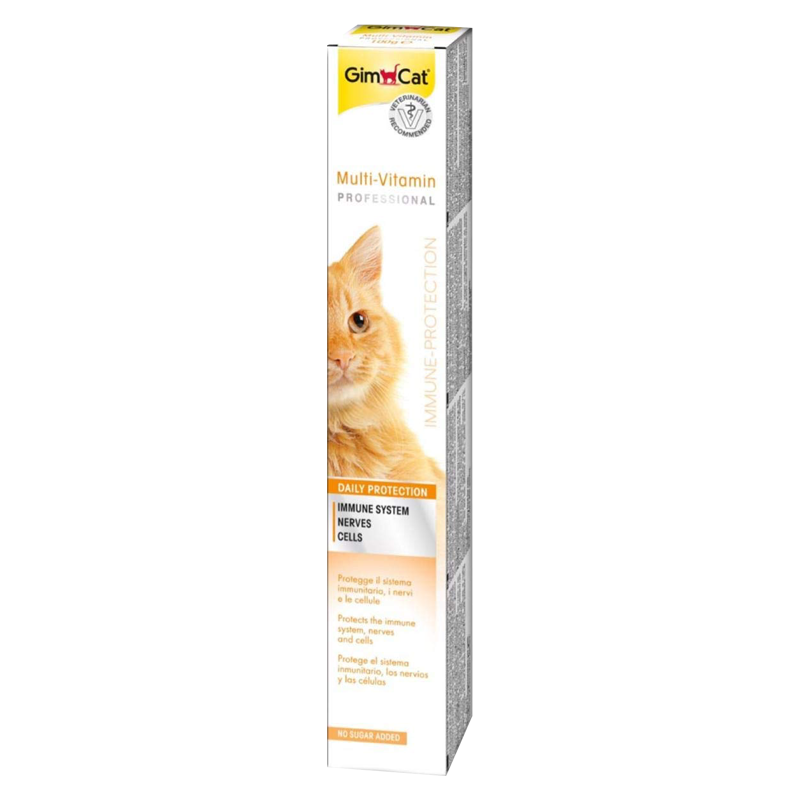  خمیر مالت و مولتی ویتامین گربه جیم کت GimCat Paste Multi Vitamin وزن 100 گرم 