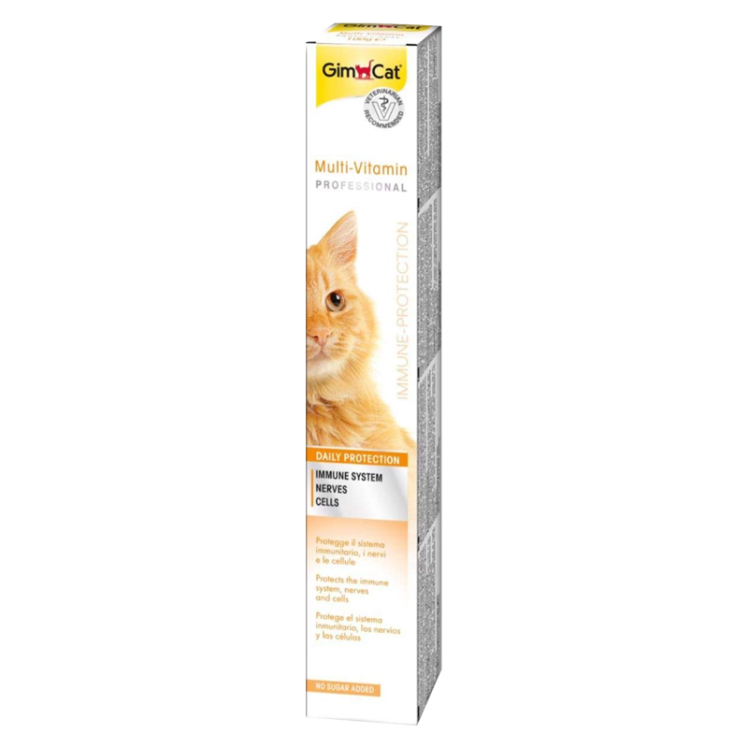 خمیر مالت و مولتی ویتامین گربه جیم کت GimCat Paste Multi Vitamin وزن 100 گرم