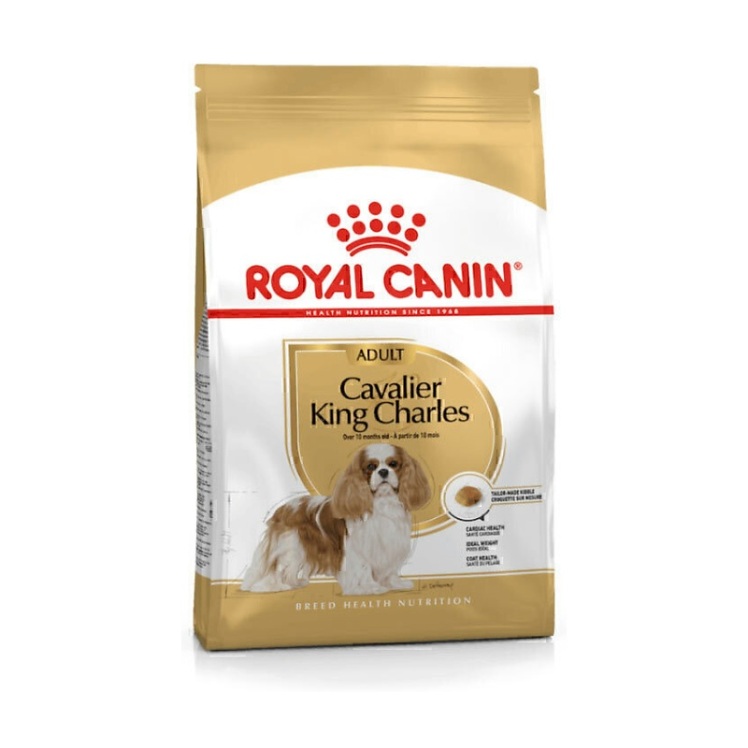 تصویر دانه بندی غذای خشک سگ نژاد کاوالیر رویال کنین Royal Canin Cavalier King Charles Adult وزن 1.5 کیلوگرم