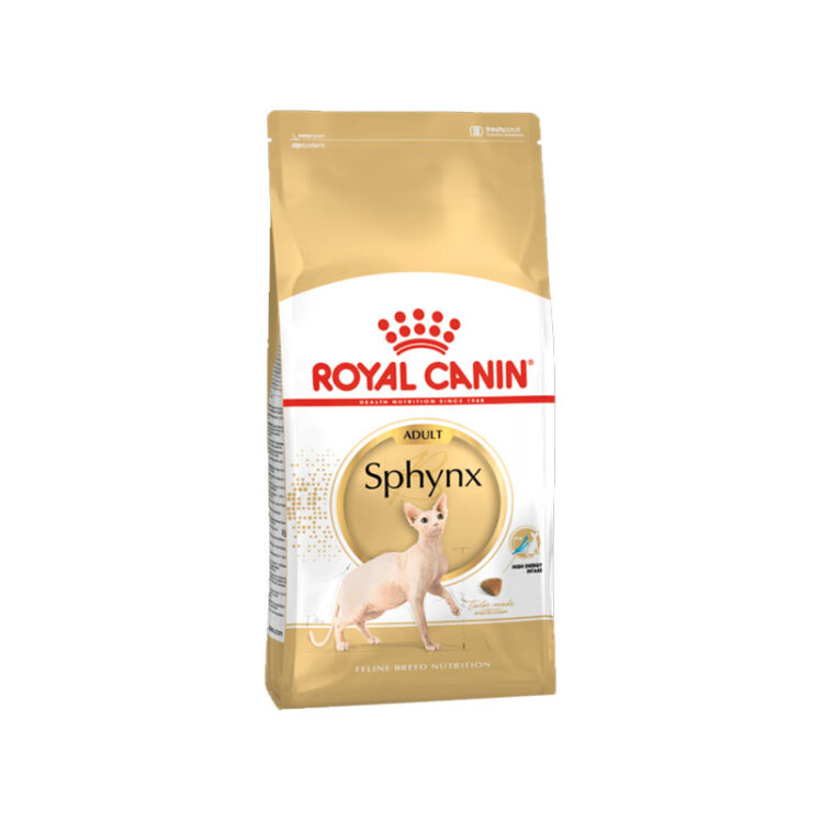 تصویر غذای خشک گربه اسفینکس بالغ رویال کنین Royal Canin Adult Sphynx وزن 2 کیلوگرم