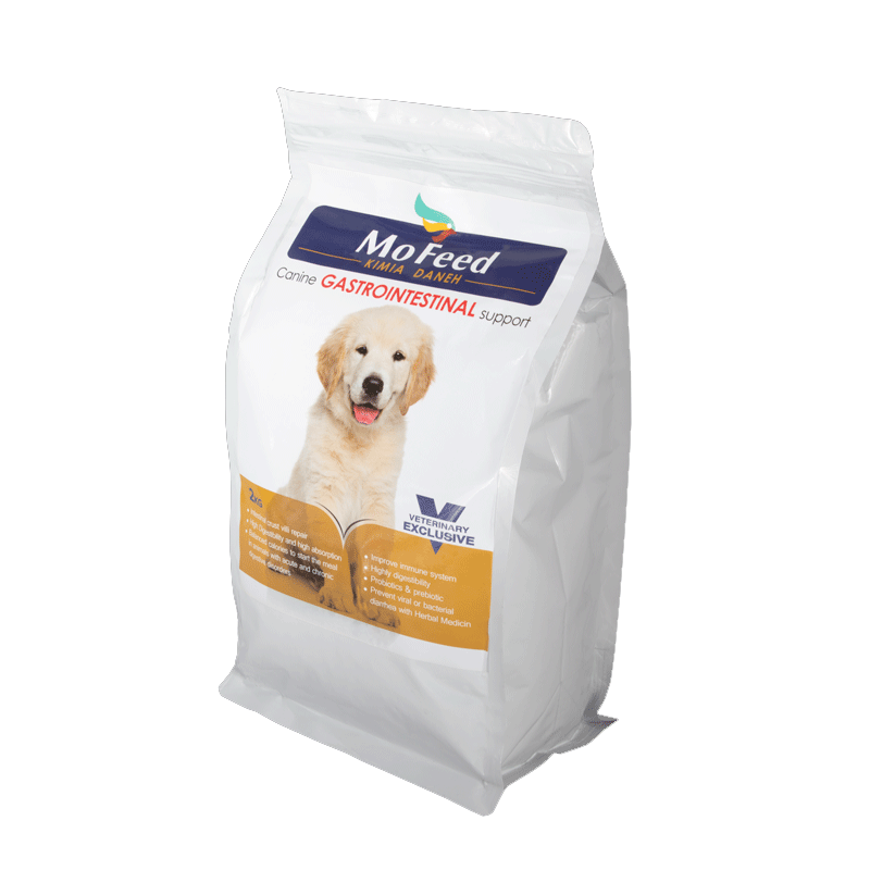  تصویر بسته بندی غذای خشک سگ مفید مدل gastro intestinal وزن 2 کیلوگرم 