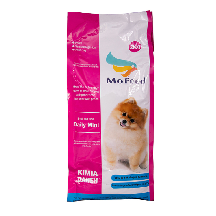 عکس بسته بندی غذای خشک سگ مفید مدل Daily Mini وزن 2 کیلوگرم