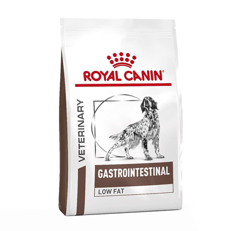  عکس بسته بندی غذای خشک سگ رویال کنین مدل Gastro Intestinal وزن 2 کیلوگرم 