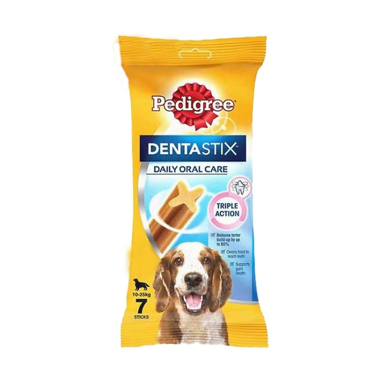 تشویقی سگ پدیگری Pedogree Dentastix Daily Oral Care وزن 180 گرم ستاره ای