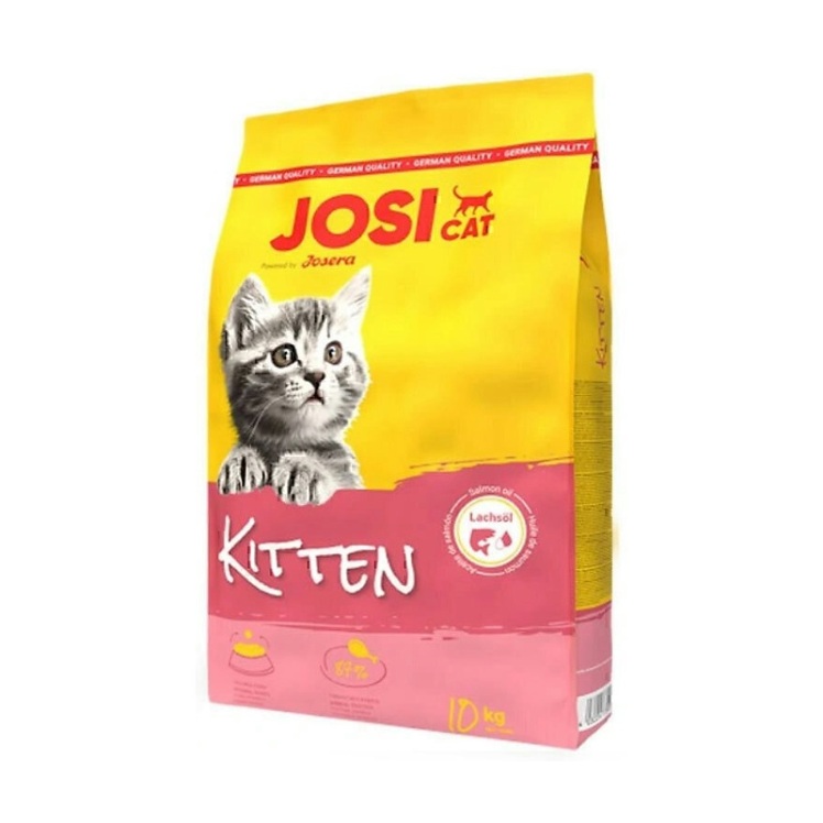 تصویر محتویات غذای خشک گربه جوسرا با طعم اردک JosiCat Crispy Duck وزن 18 کیلوگرم