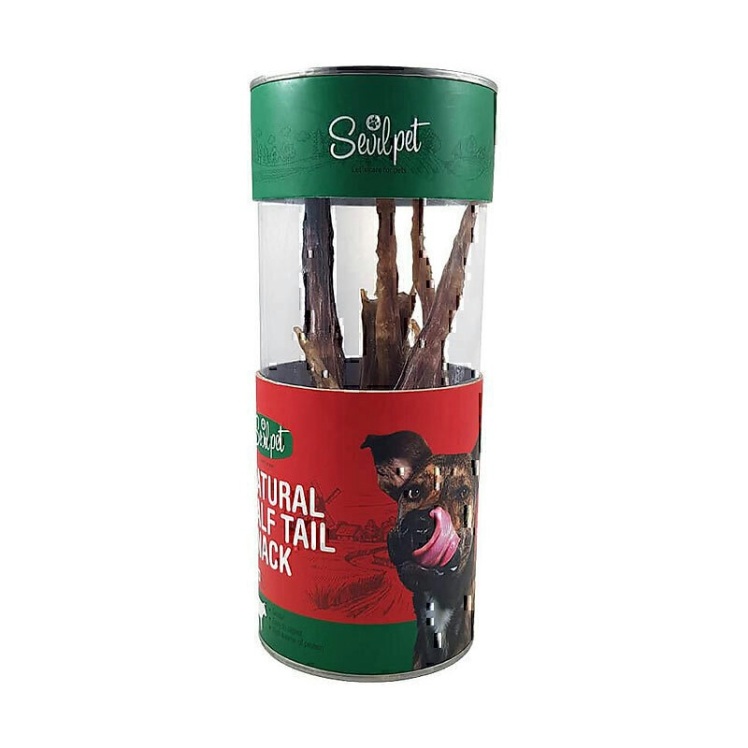 تصویر 2 تشویقی دُم گوساله سگ سویل پت Sevil Pet Cattle Tendon Dog Snack بسته 10 عددی