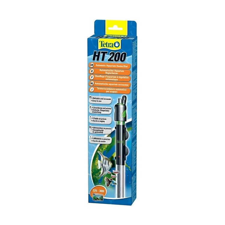 عکس بخاری آکواریوم تترا Tetra Ht Aquarium Heater توان 200 وات