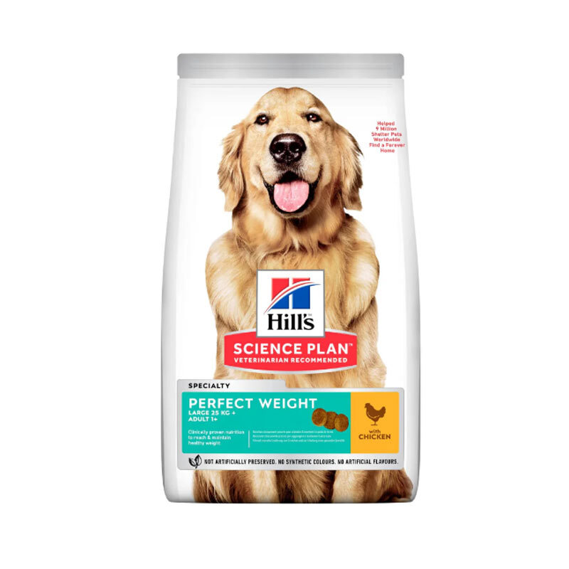  تصویر غذای خشک سگ نژاد بزرگ هیلز با طعم مرغ Hills Adult Dog Food With Chicken وزن 12 کیلوگرم 