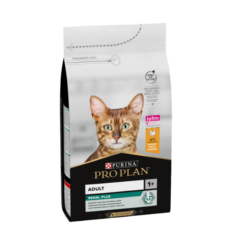 تصویر غذای خشک گربه پروپلن با طعم مرغ رنال بالغ Proplan Adult Renal وزن 1.5 کیلوگرم