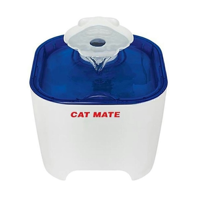 کس از بغل آبخوری سگ و گربه کت میت Cat Mate Drink Fountain حجم 3 لیتر به همراه متعلقات موجود در جعبه