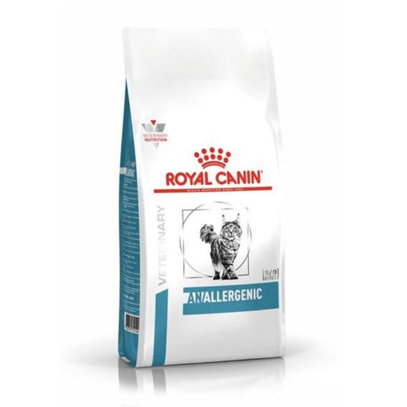 تصویر غذای خشک گربه ضد حساسیت رویال کنین Royal Canin Anallergenic وزن 2 کیلوگرم 