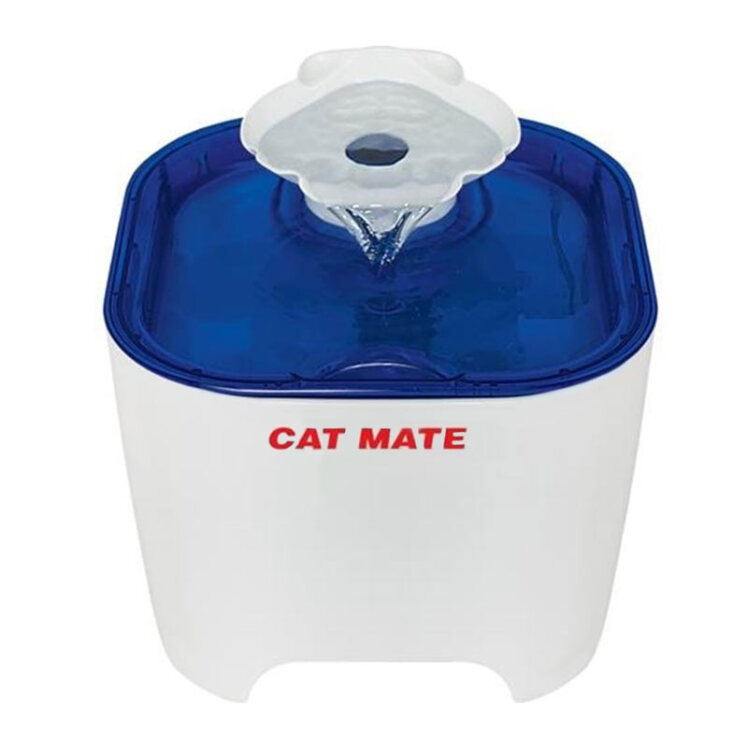 عکس از بالا آبخوری سگ و گربه کت میت Cat Mate Drink Fountain حجم 3 لیتر