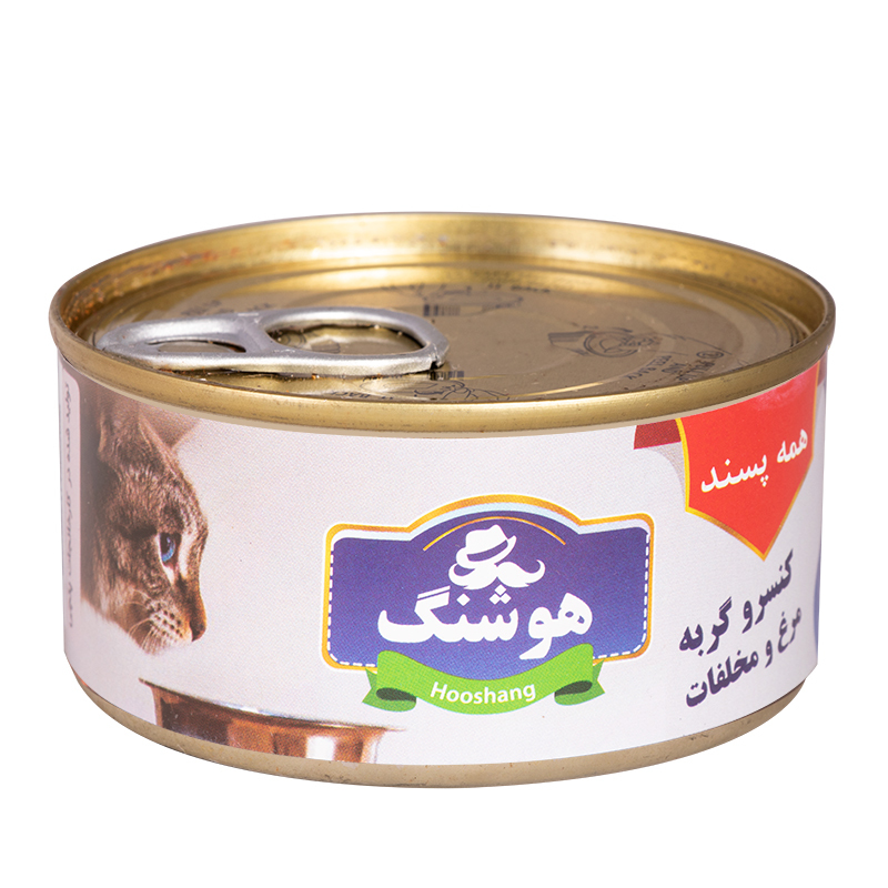  عکس کنسرو غذای گربه پتچی مدل هوشنگ Chicken & Other وزن 120 گرم 