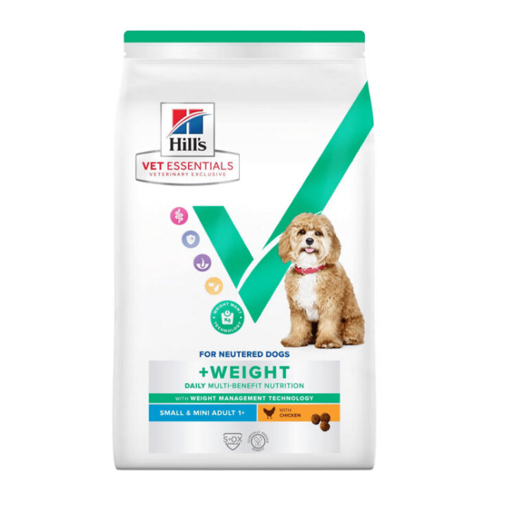 تصویر غذای خشک سگ نژاد کوچک عقیم شده هیلز با طعم مرغ Hills Adult Neutered Dog Food With Chicken وزن 2 کیلوگرم