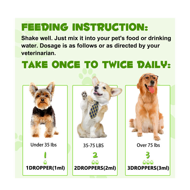  تصویر 2 قطره پروبیوتیک سگ اویمال Oimmal Probiotic For Dogs 