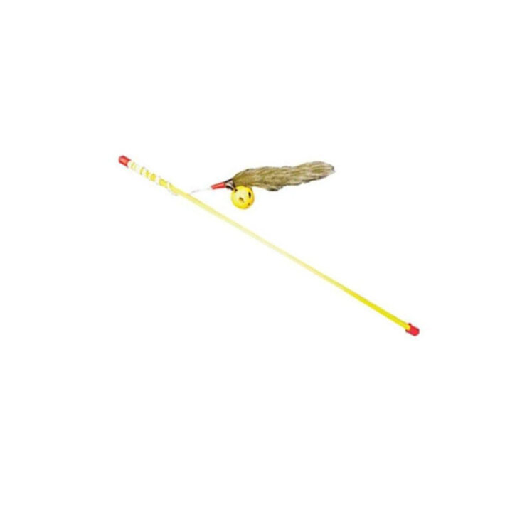 تصویر اسباب بازی گربه قندک نازناز زنگوله دار