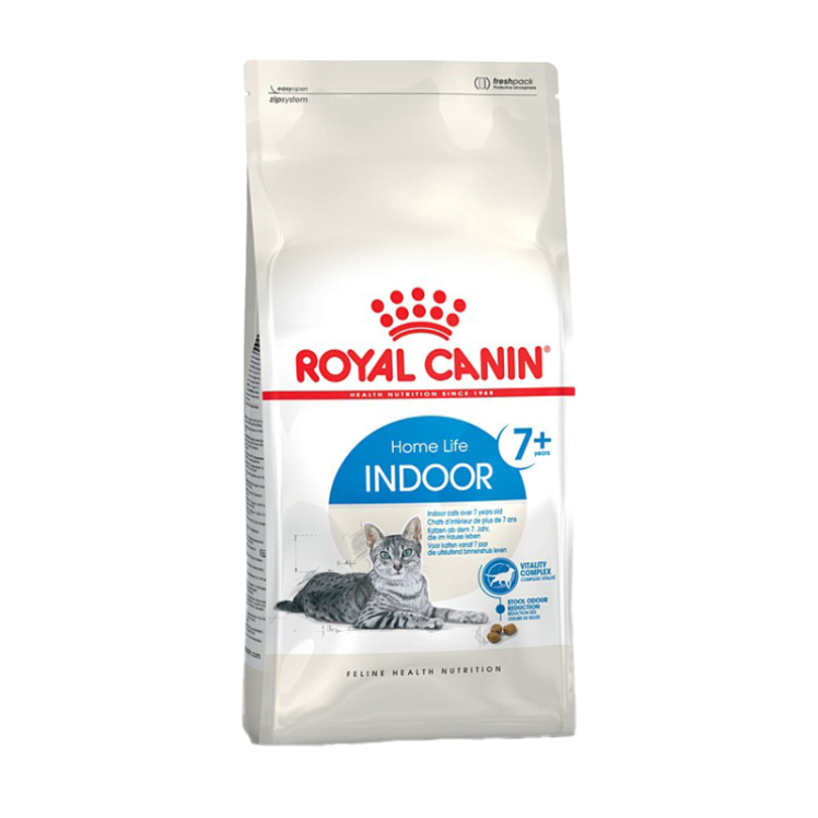 تصویر غذای خشک گربه ایندور رویال کنین +7 Royal Canin Indoor Home Life وزن 1.5 کیلوگرم