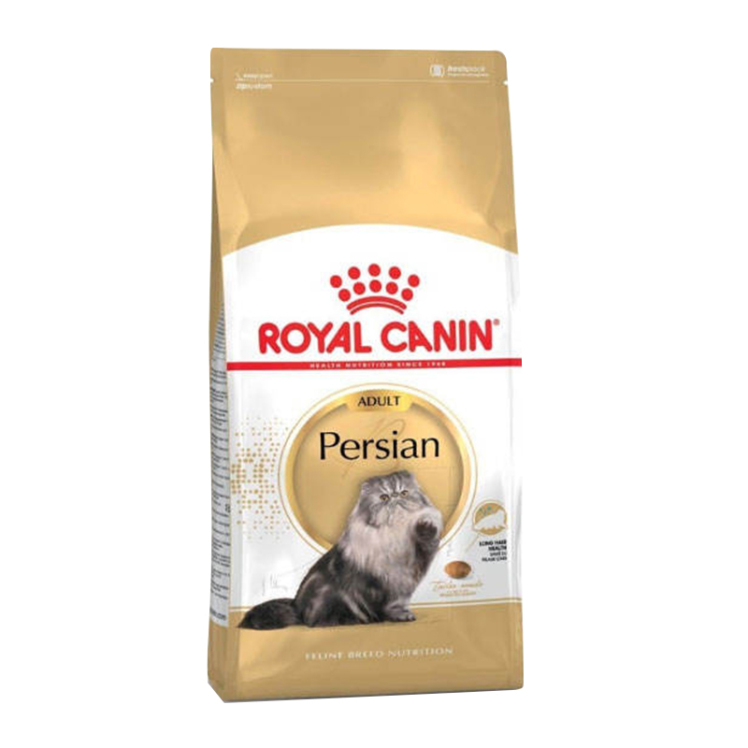 عکس بسته بندی غذای خشک گربه نژاد پرشین رویال کنین Royal Canin Persian Adult وزن 10 کیلوگرم
