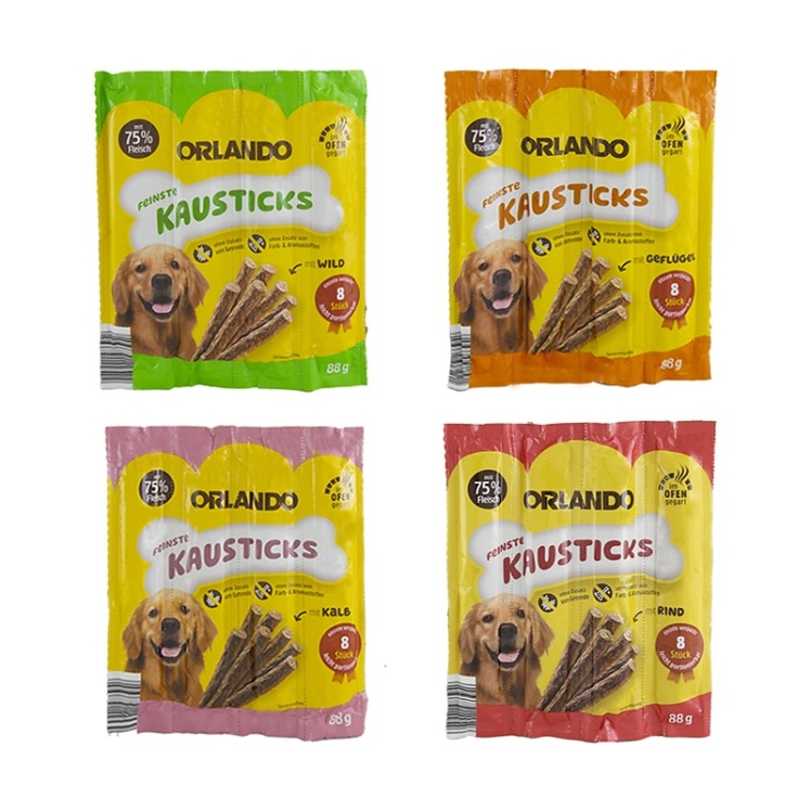 بسته تشویقی اورلاندو Orlando Treat Pack مجموعه 4 عددی گوشت شکار