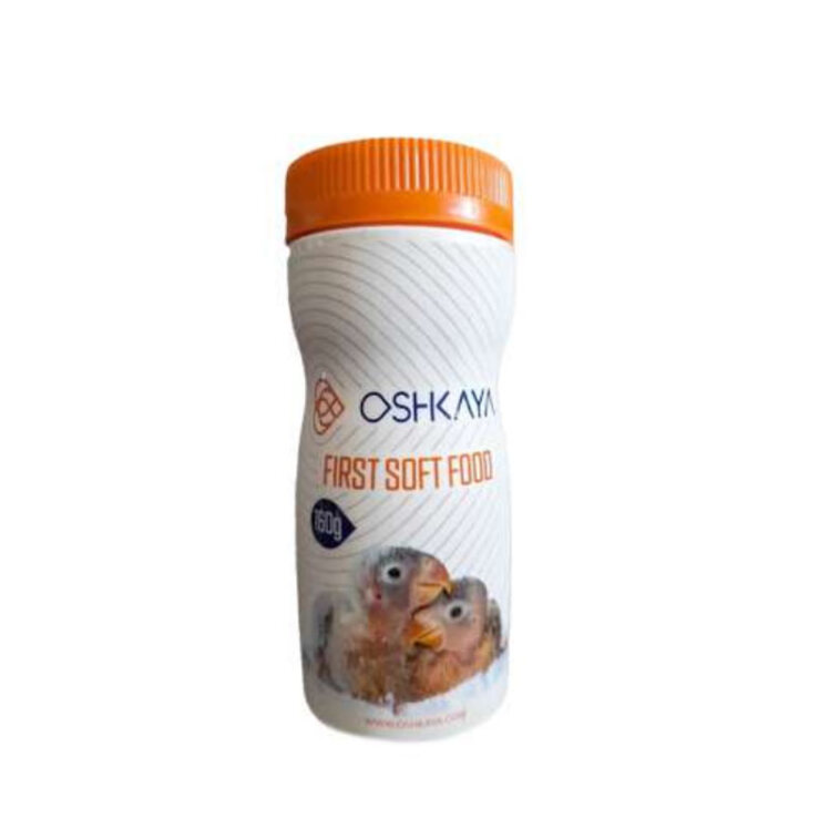 تصویر سرلاک طوطی کوچک اوشکالیا Oshkaya First Soft Food وزن 160 گرم