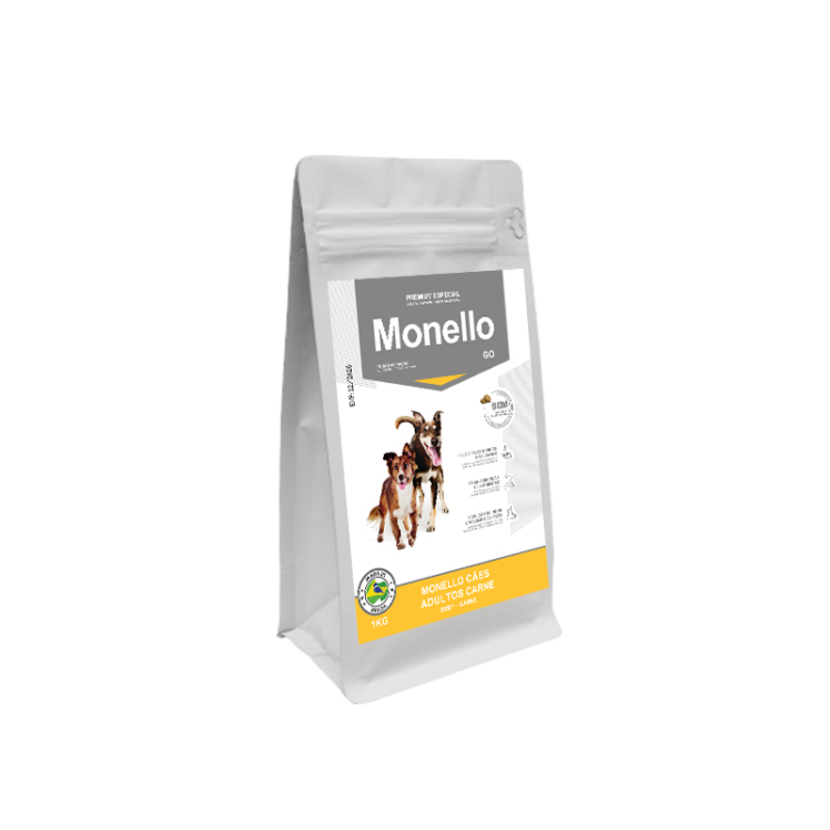 تصویر محتویات غذای خشک سگ بالغ پرانرژی مونلو با طعم گوشت Monello Go Adult Dog With Beef وزن 15 کیلوگرم