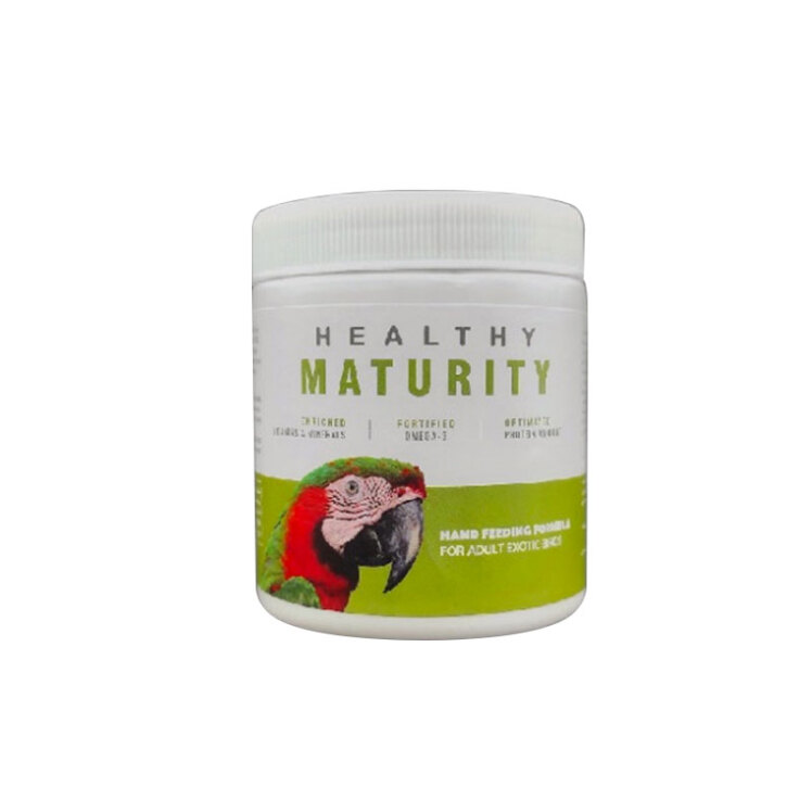 عکس بسته بندی مکمل غذای طوطی سانان هلثی Healthy Maturity وزن ۲۵۰ کیلوگرم