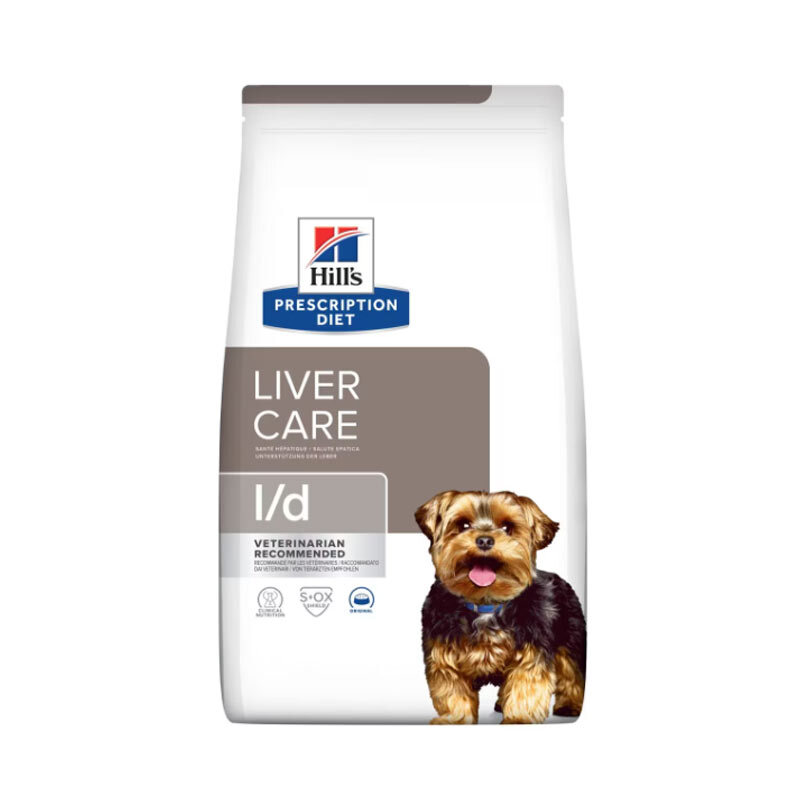  تصویر غذای خشک درمانی سگ هیلز برای مراقبت از کبد Hill's Liver Care Dog Food وزن 10 کیلوگرم 