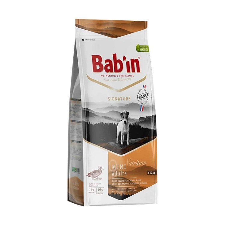 غذای خشک سگ بابین Babin Mini Adult وزن 8 کیلوگرم