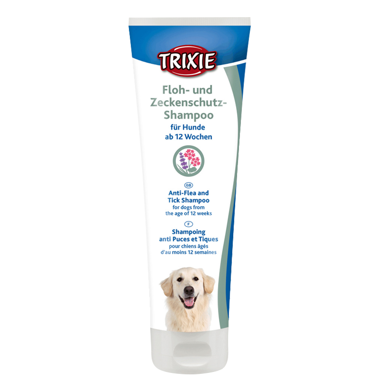  شامپو سگ تریکسی مدل Anti Flea and Tick حجم 250 میلی لیتر 