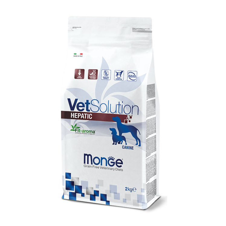 تصویر غذای خشک درمانی گربه هپاتیک مونژ Monge VetSolution Hepatic Feline وزن 1.5 کیلوگرم