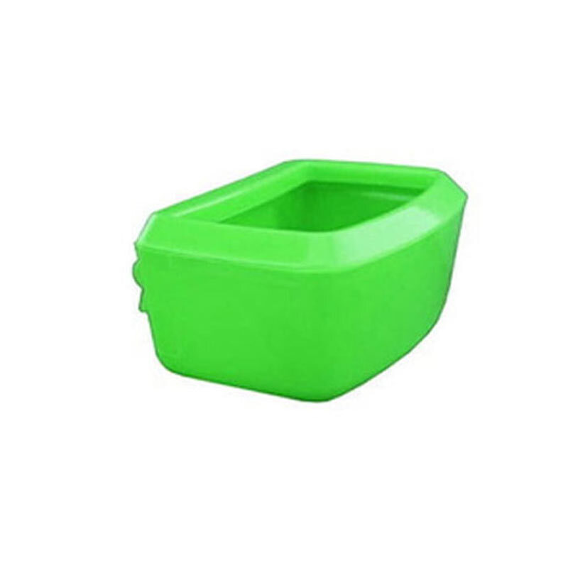  تصویر 4 ظرف آب و غذای داخل باکس حمل حیوانات هپی پت طرح سیمبا سبز 