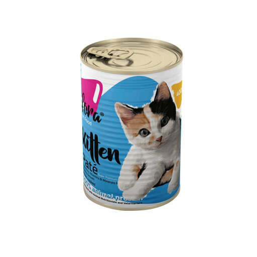 تصویر کنسرو غذای بچه گربه فیفورا با طعم میکس گوشت Fifora Kitten Pate Mix Premium وزن 400 گرم