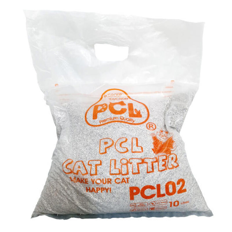  تصویر خاک گربه پی سی ال مدل PCL02 وزن 10 کیلوگرم(پشت محصول) 
