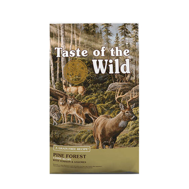 تصویر غذای خشک سگ تیست آف د وایلد با طعم گوشت گوزن Taste Of The Wild Dog Food With Venison وزن 12.2 کیلوگرم