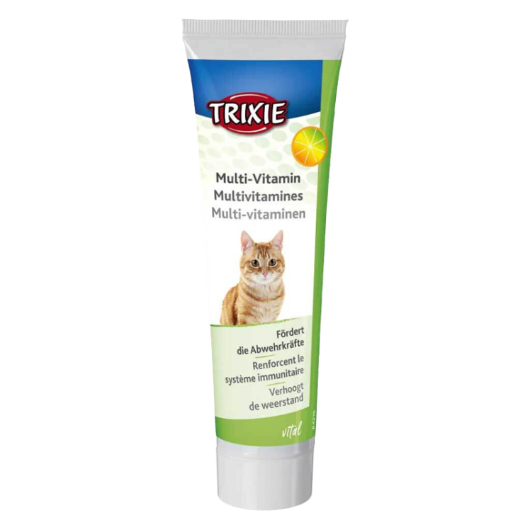 خمیر مالت و مولتی ویتامین گربه تریکسی Trixie Paste Multi Vitamin وزن 100 گرم