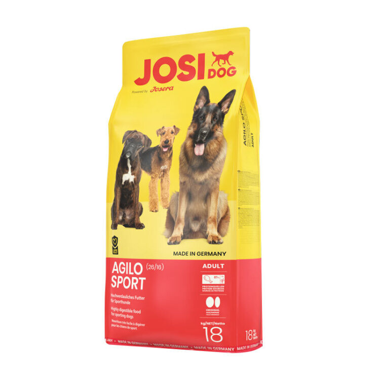 تصویر غذای خشک سگ جوسرا Josidog Ogilo Sport وزن 18 کیلوگرم