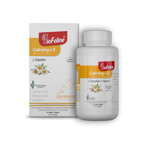  عکس قرص آرامبخش بیوفلاین BioFeline Calming+S Tablet بسته 75 عددی 