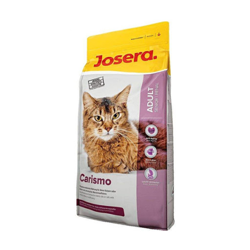  عکس بسته بندی غذای خشک گربه جوسرا مدل Senior Carismo وزن 2 کیلوگرم 